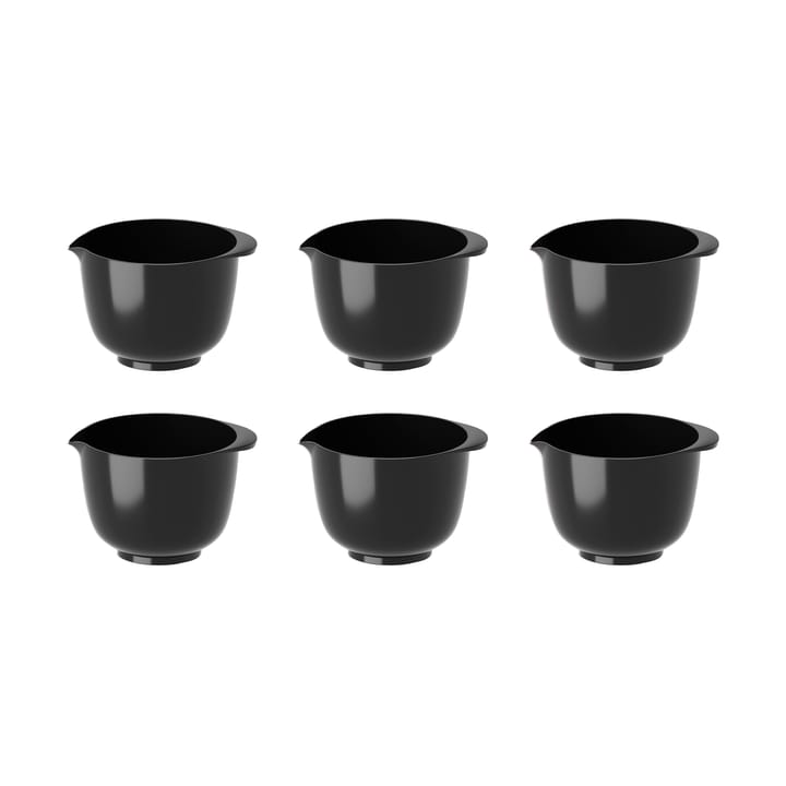 Margrethe miniskål 25 ml 6-pakning - Svart - Rosti