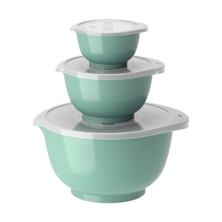 Margrethe skålsett 3-pk - Nordic green - Rosti