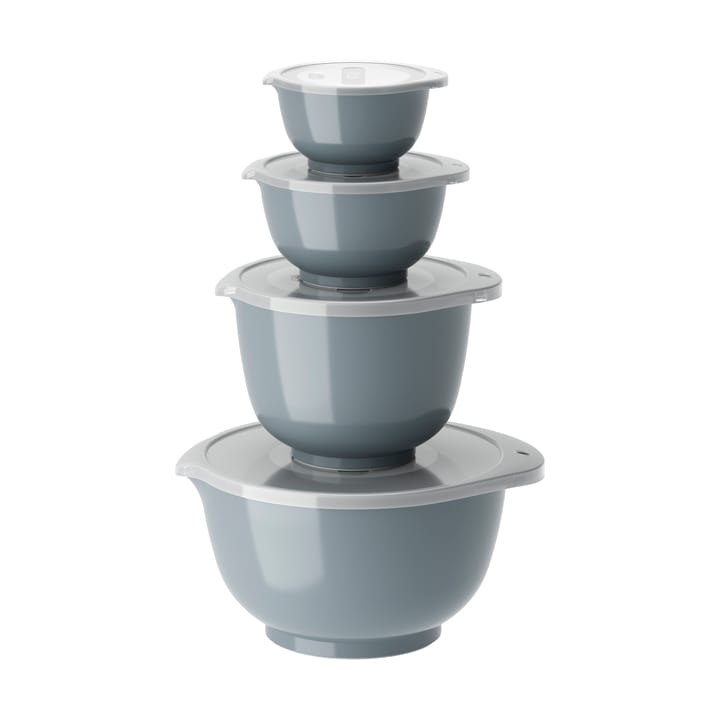 Margrethe skålsett 4-pk - Dusty blue - Rosti