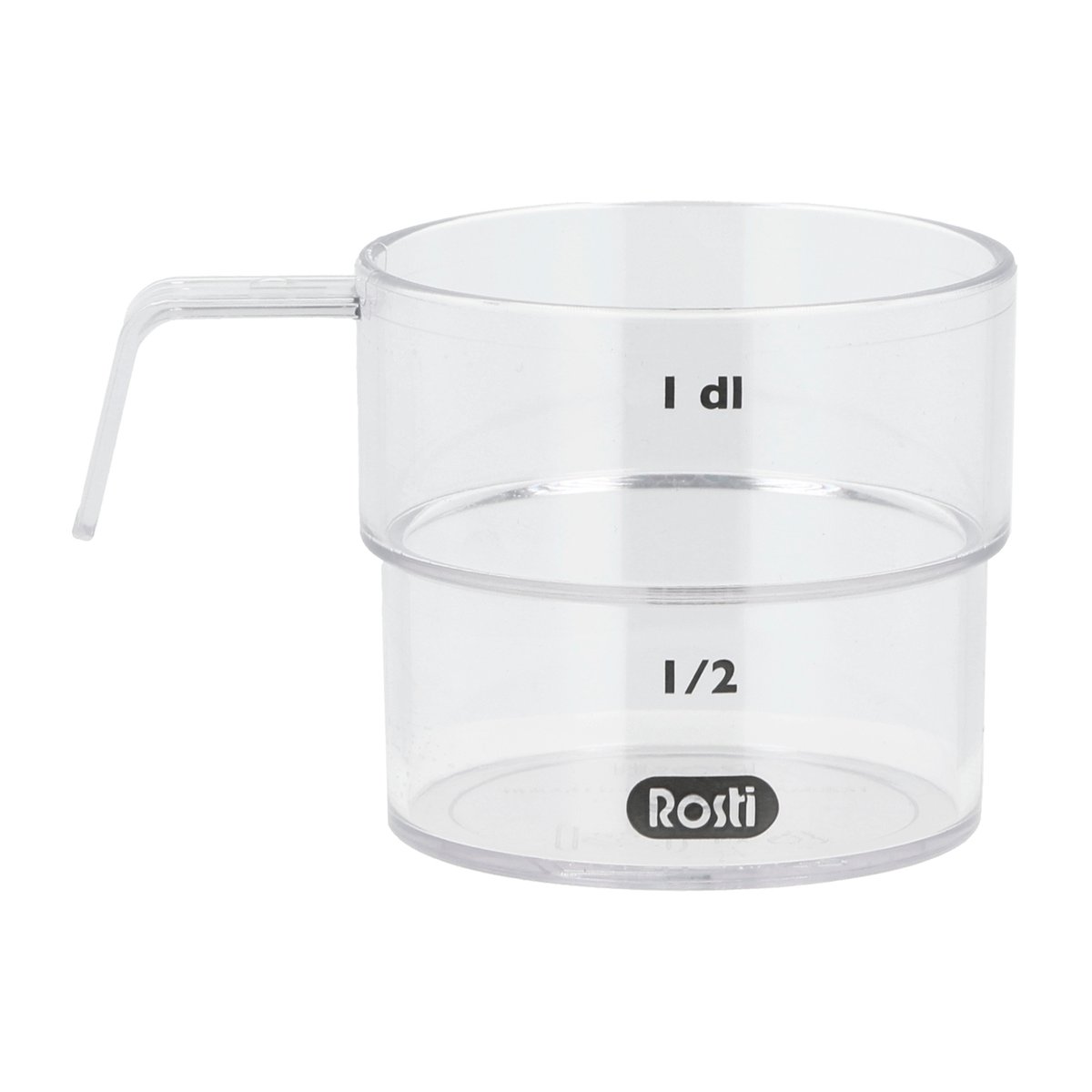 Desilitermål Mensura 100 Ml Klar San