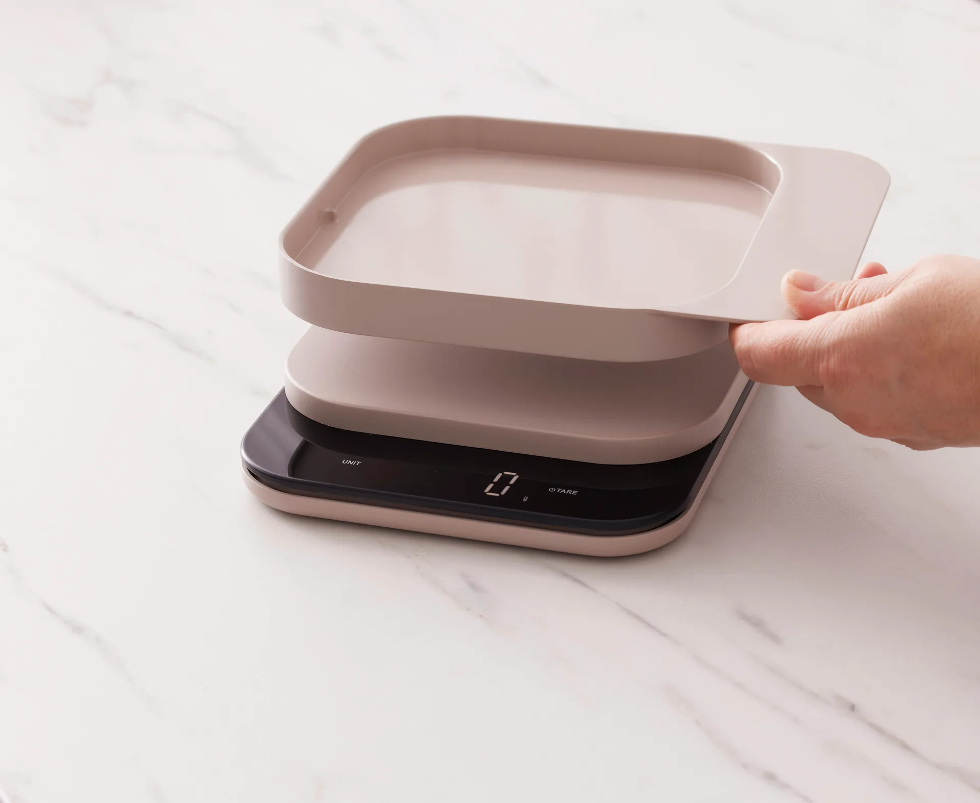 Mensura kjøkkenvekt, Humus Rosti