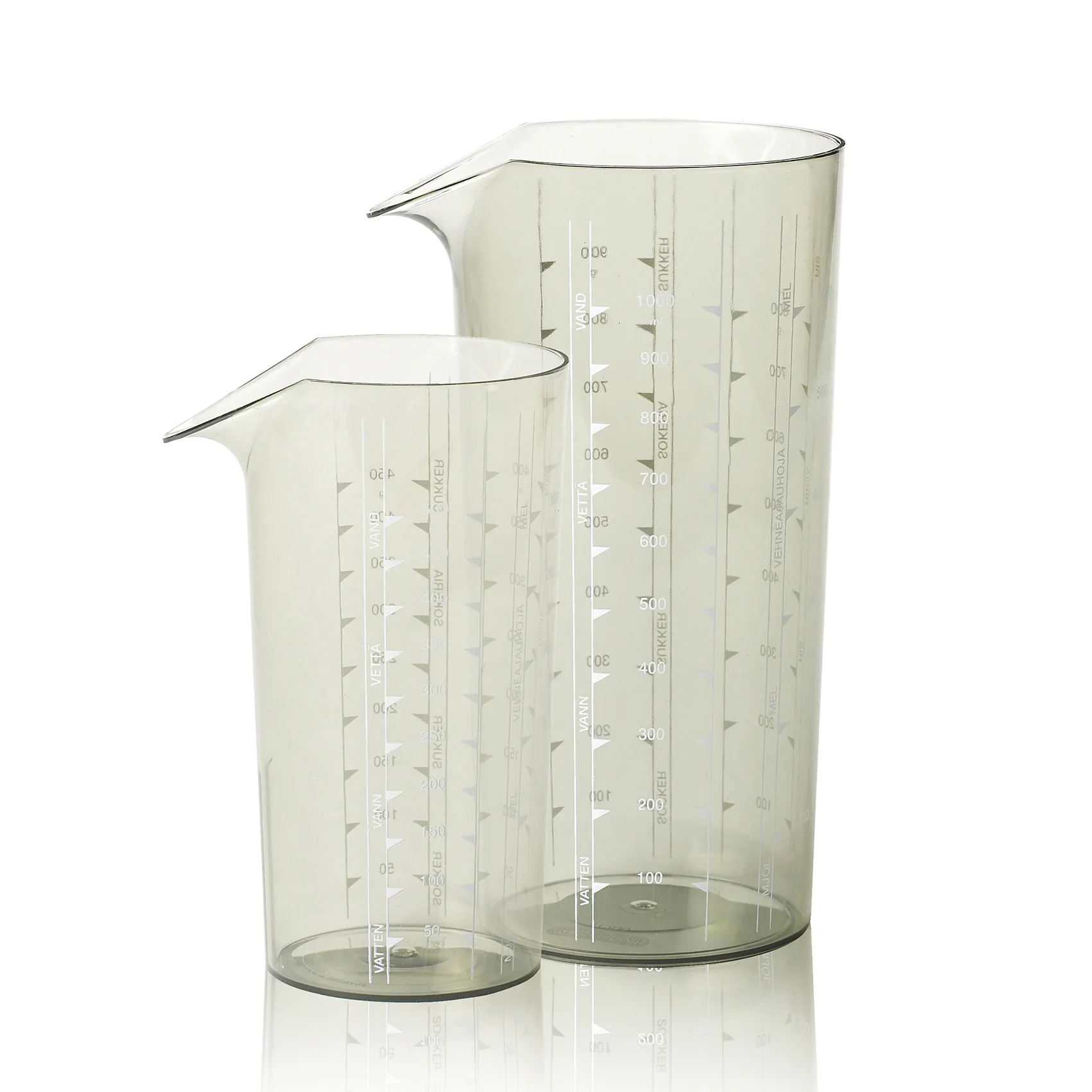 Rosti målebeger 1 l, Røykfarget Rosti