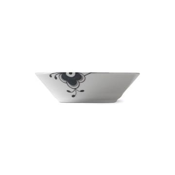 Black Fluted Mega dyp tallerken - Ø 17 cm - Royal Copenhagen