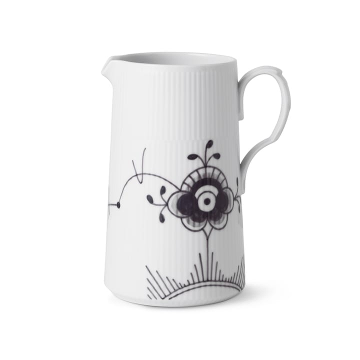 Black Fluted Mega kanne - 1,5 l - Royal Copenhagen