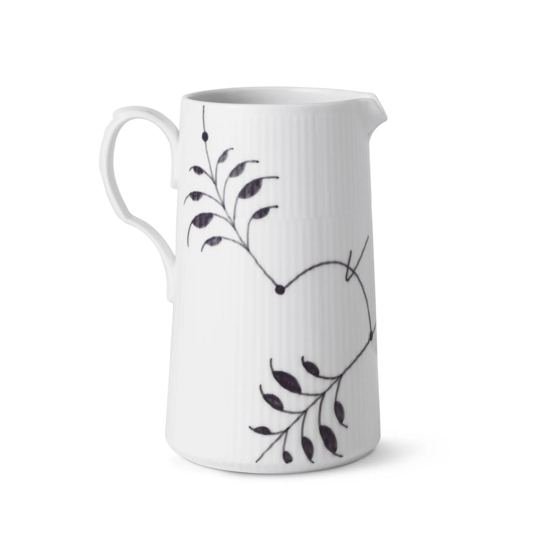 Black Fluted Mega kanne, 1,5 l Royal Copenhagen
