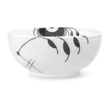 Black Fluted Mega skål - Ø 11,5 cm - Royal Copenhagen