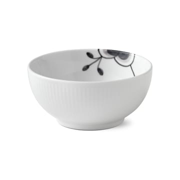 Black Fluted Mega skål - Ø13 cm - Royal Copenhagen