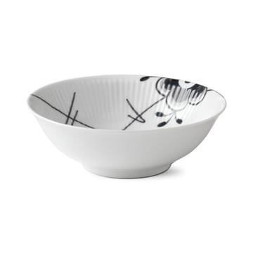 Black Fluted Mega skål - Ø16 cm - Royal Copenhagen