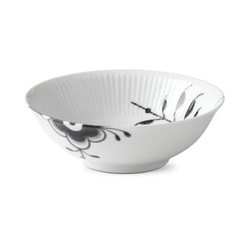 Black Fluted Mega skål - Ø16 cm - Royal Copenhagen