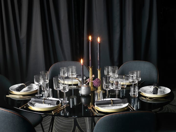 Black Fluted Mega tallerken 2, Diameter 27 cm Royal Copenhagen