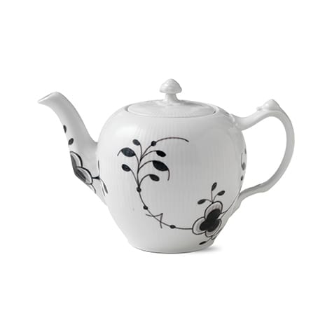 Black Fluted Mega tekanne, 100 cl Royal Copenhagen