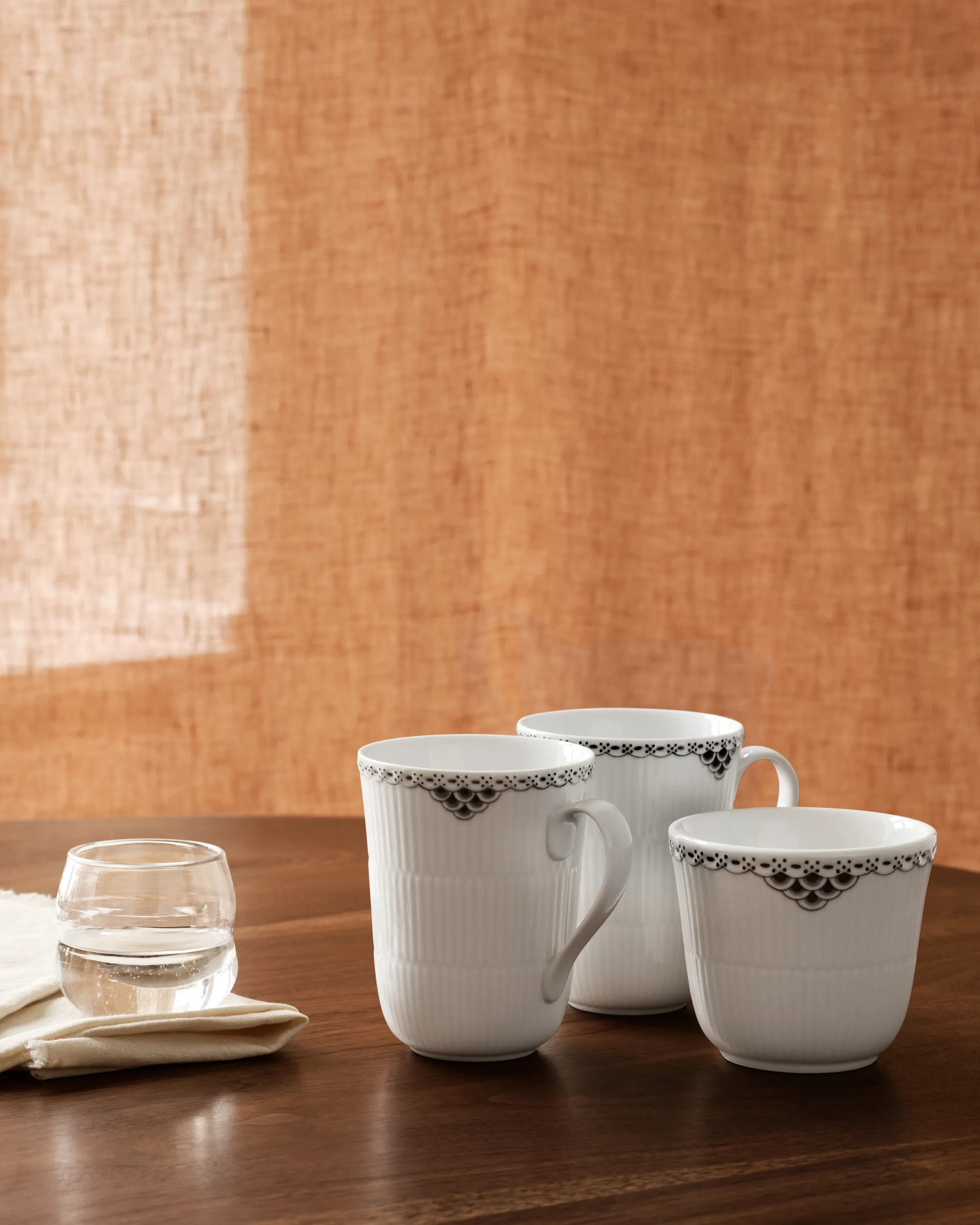 Black Lace kopp 2-pakning, 33 cl Royal Copenhagen