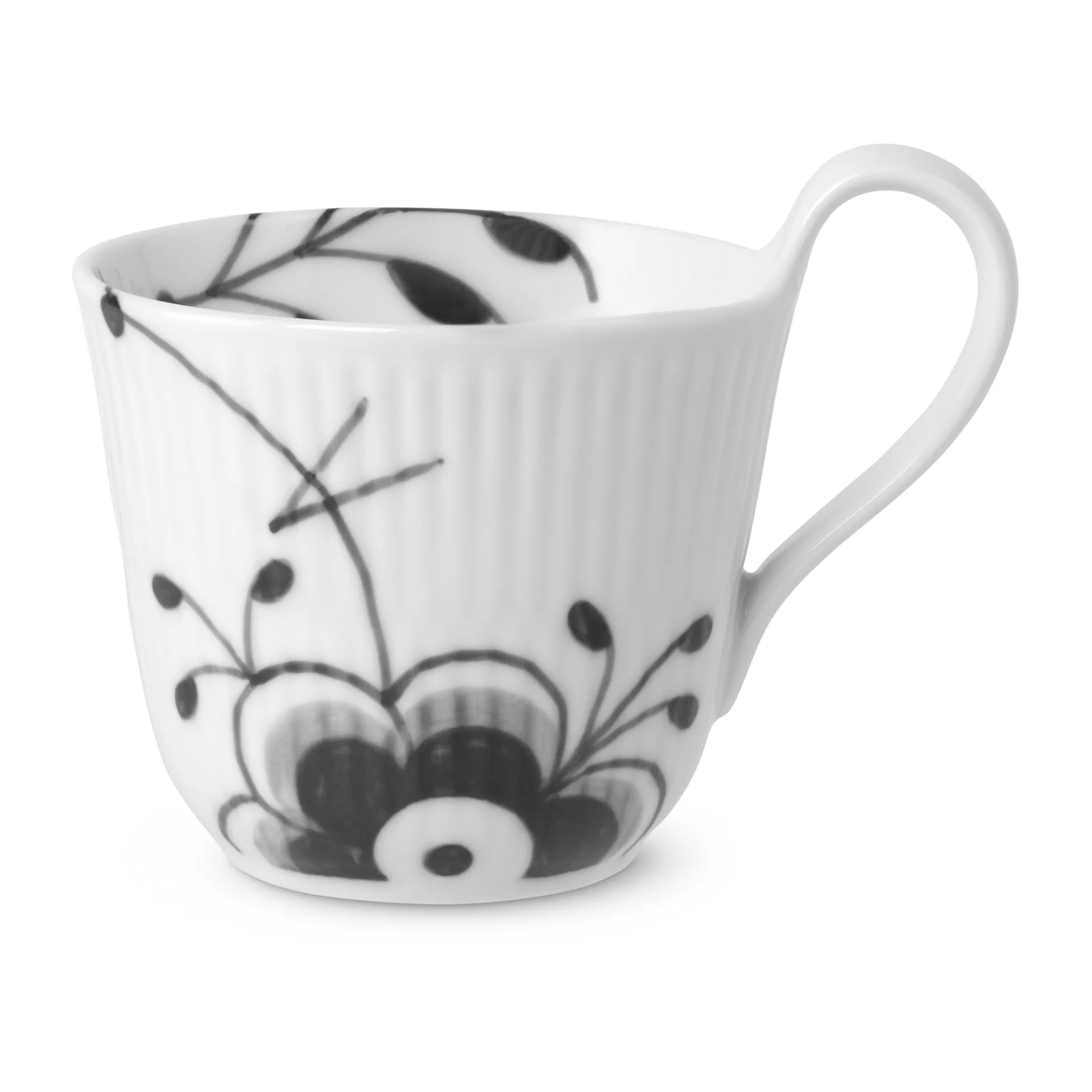 Black Mega kopp med høyt håndtak, 24 cl Royal Copenhagen