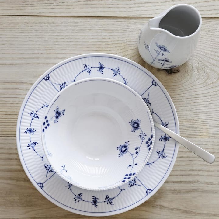 Blue Elements dyp tallerken 2, Diameter 18 cm Royal Copenhagen
