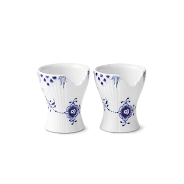 Blue Elements eggeglass 2-pakn., 5 cm Royal Copenhagen