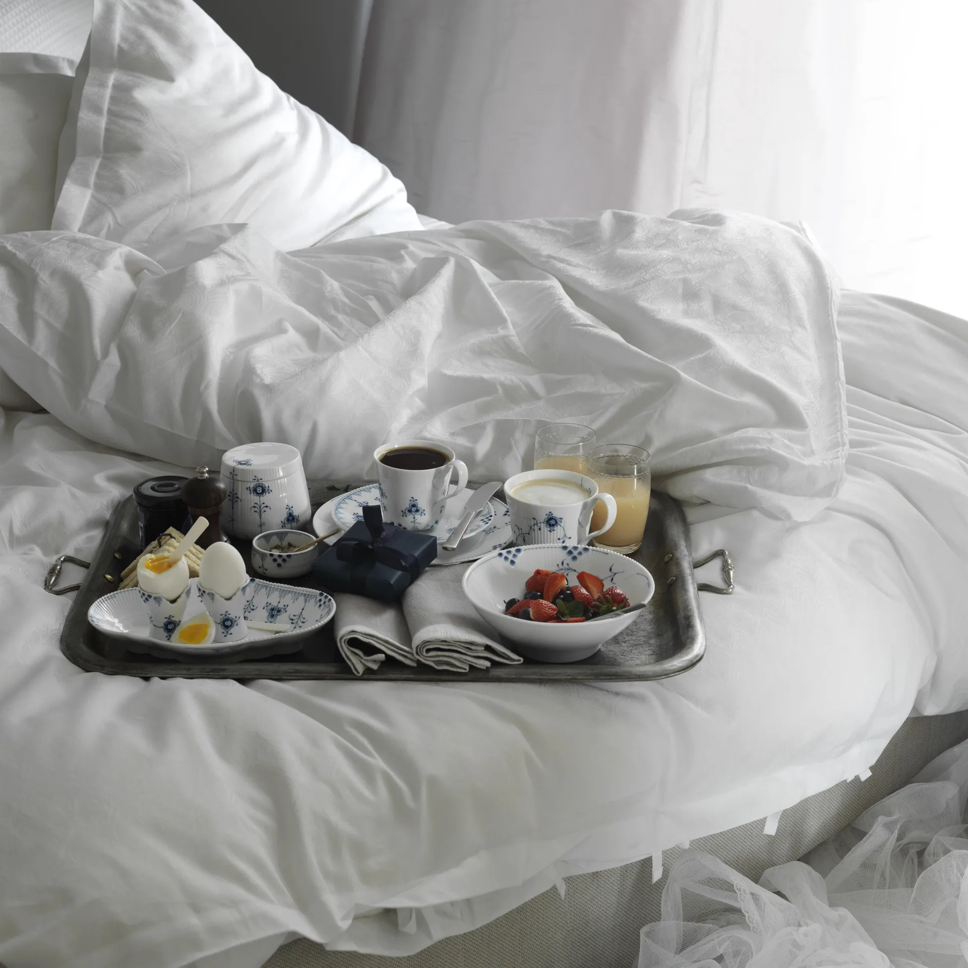 Blue Elements eggeglass 2-pakn., 5 cm Royal Copenhagen