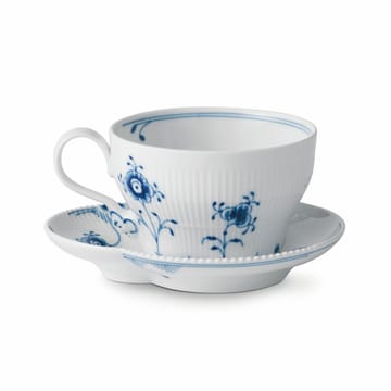 Blue Elements kopp med asjett 26 cl - 26 cl - Royal Copenhagen