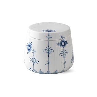Blue Elements skål med lokk, 40 cl Royal Copenhagen