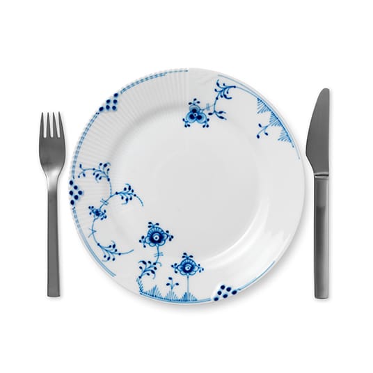 Blue Elements tallerken, Diameter 22 cm Royal Copenhagen