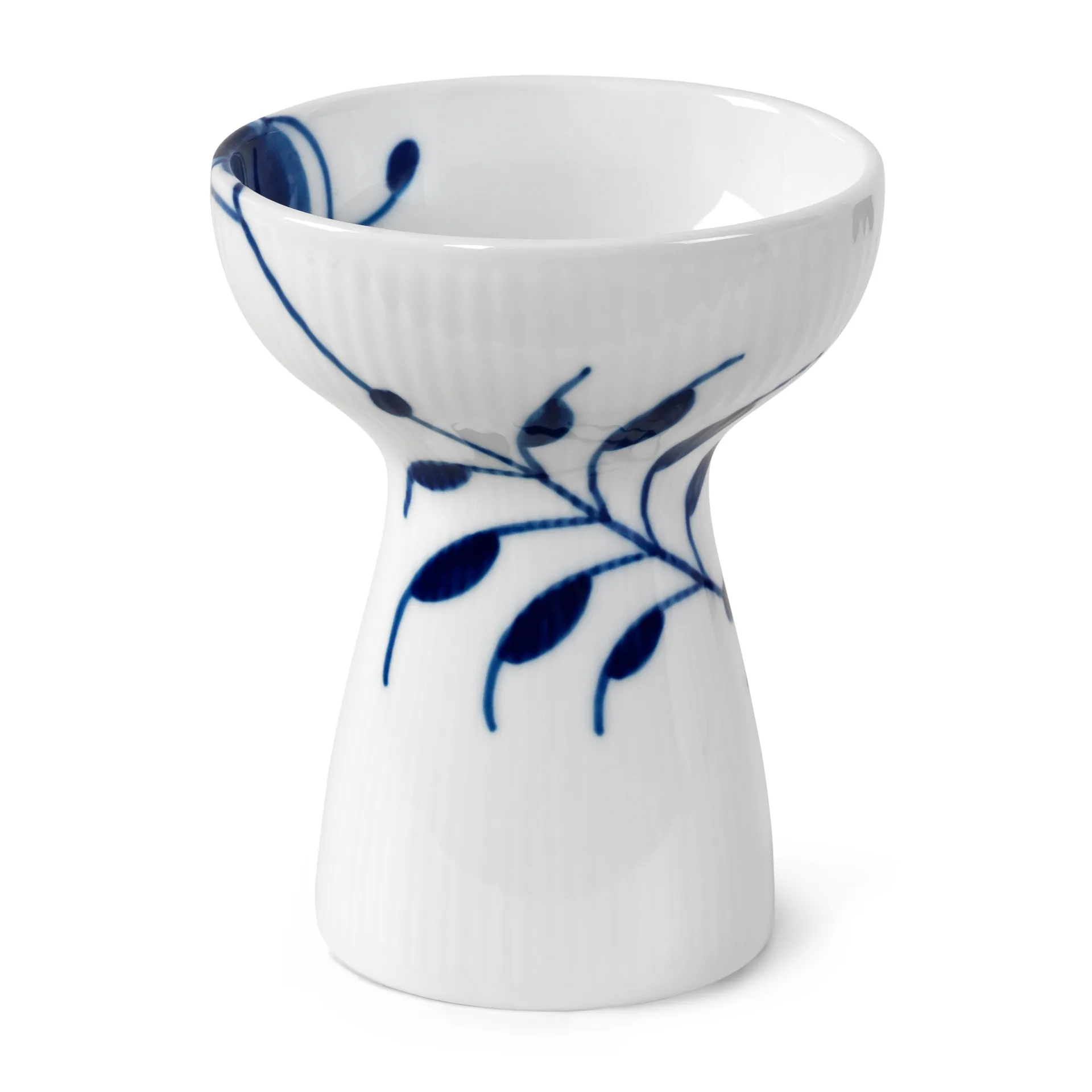 Blue Fluted Mega åpen vase, 11 cm Royal Copenhagen