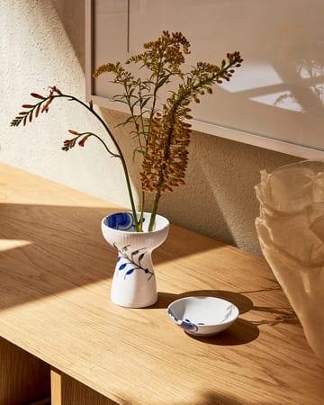 Blue Fluted Mega åpen vase - 11 cm - Royal Copenhagen