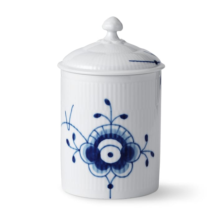 Blue Fluted Mega boks med lokk, 16 cm Royal Copenhagen