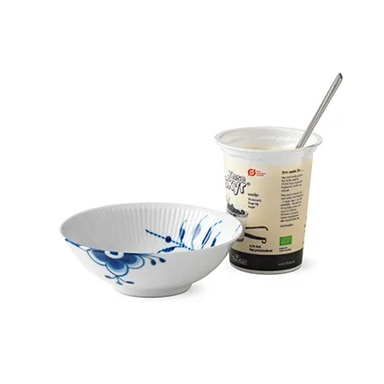 Blue Fluted Mega bolle, Diameter 16 cm Royal Copenhagen