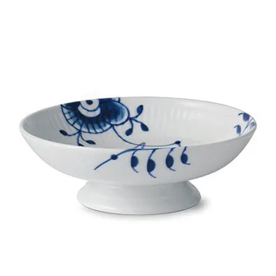 Blue Fluted Mega bolle på fot, 17 cm Royal Copenhagen