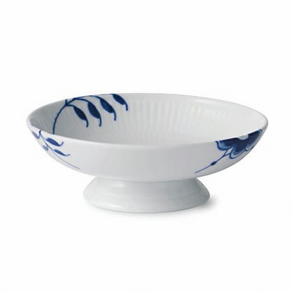 Blue Fluted Mega bolle på fot, 17 cm Royal Copenhagen