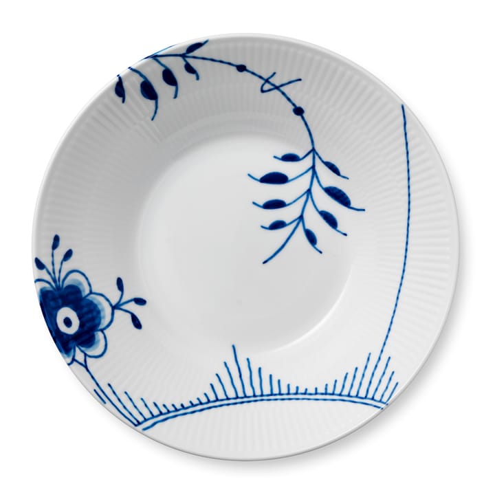 Blue Fluted Mega dyp tallerken 2 - 24 cm - Royal Copenhagen