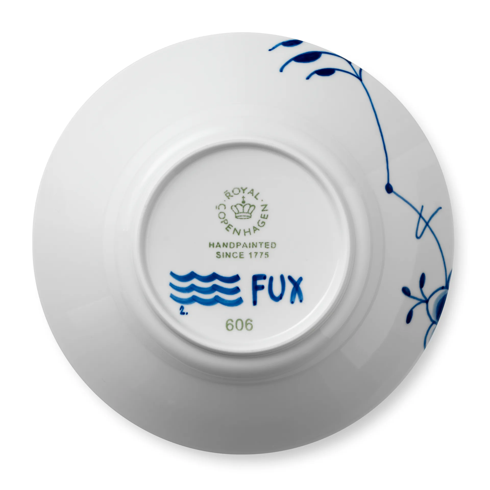 Blue Fluted Mega dyp tallerken 2, 24 cm Royal Copenhagen