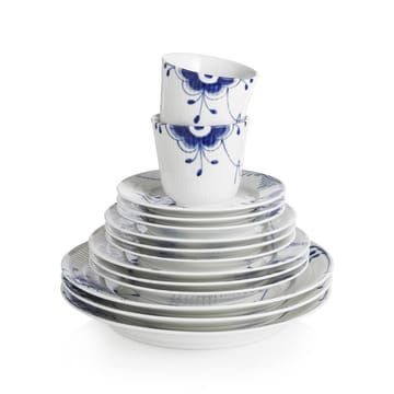 Blue Fluted Mega dyp tallerken - Diameter 17 cm - Royal Copenhagen