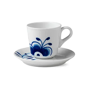 Blue Fluted Mega espressokopp - 9 cl - Royal Copenhagen