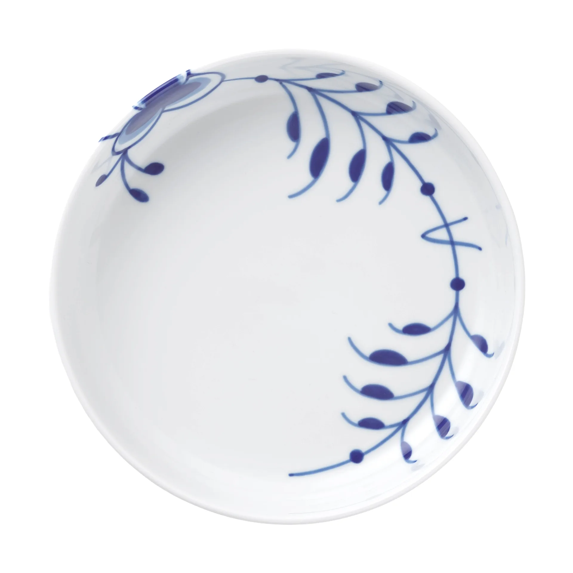 Blue Fluted Mega ildfast form Ø18,5 cm, White-blue Royal Copenhagen