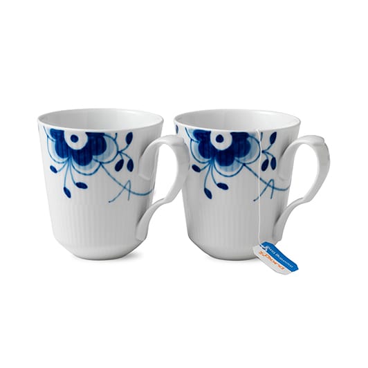 Blue Fluted Mega krus 2-pakn., 37 cl Royal Copenhagen