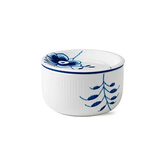 Blue Fluted Mega oppbevaringsboks, 33 cl Royal Copenhagen