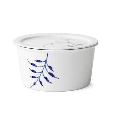 Blue Fluted Mega skål med lock - 100 cl - Royal Copenhagen