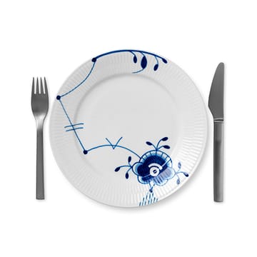 Blue Fluted Mega tallerken 6 - Diameter 22 cm - Royal Copenhagen