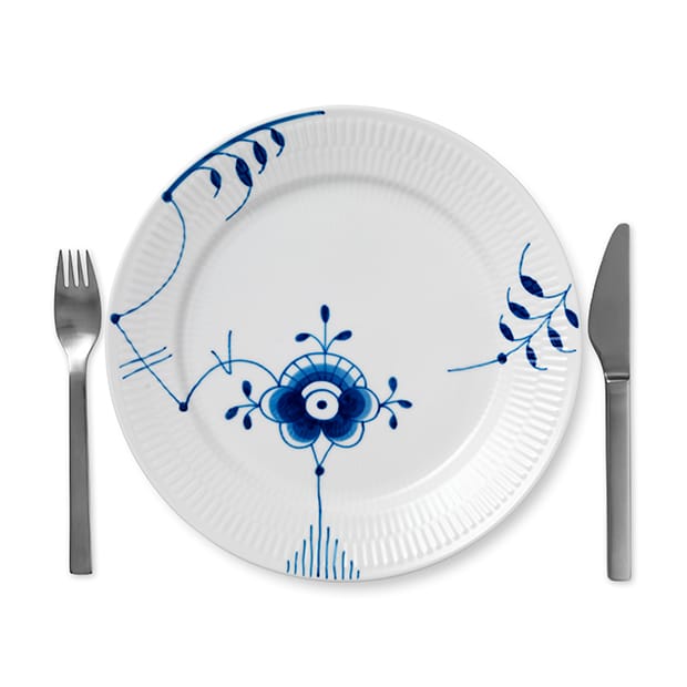 Blue Fluted Mega tallerken 6, Diameter 27 cm Royal Copenhagen