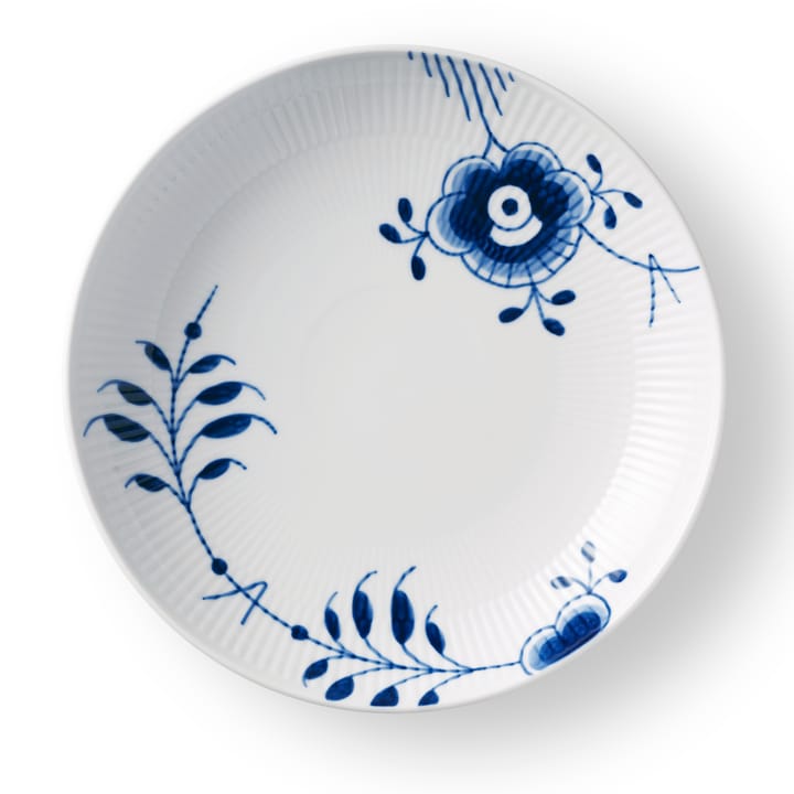 Blue Fluted Mega tallerken dyp - 25 cm - Royal Copenhagen