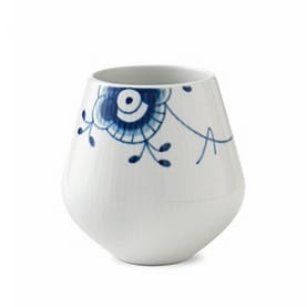Blue Fluted Mega vase, 12 cm Royal Copenhagen
