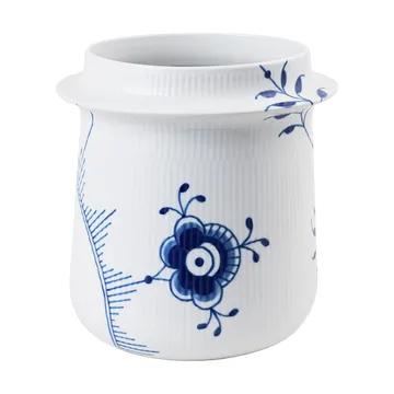 Blue Fluted Mega vinkjøler 21,5 cm - White-blue - Royal Copenhagen
