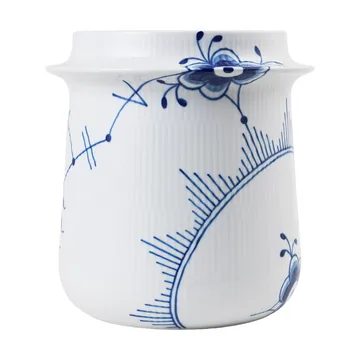 Blue Fluted Mega vinkjøler 21,5 cm - White-blue - Royal Copenhagen