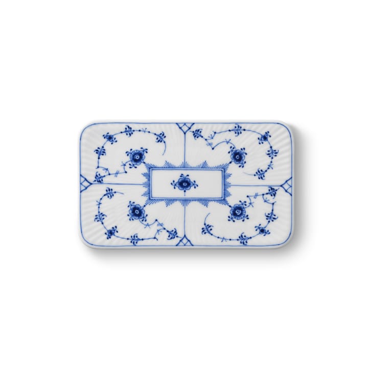 Blue Fluted Plain serveringsbrett - 15,5 cm - Royal Copenhagen