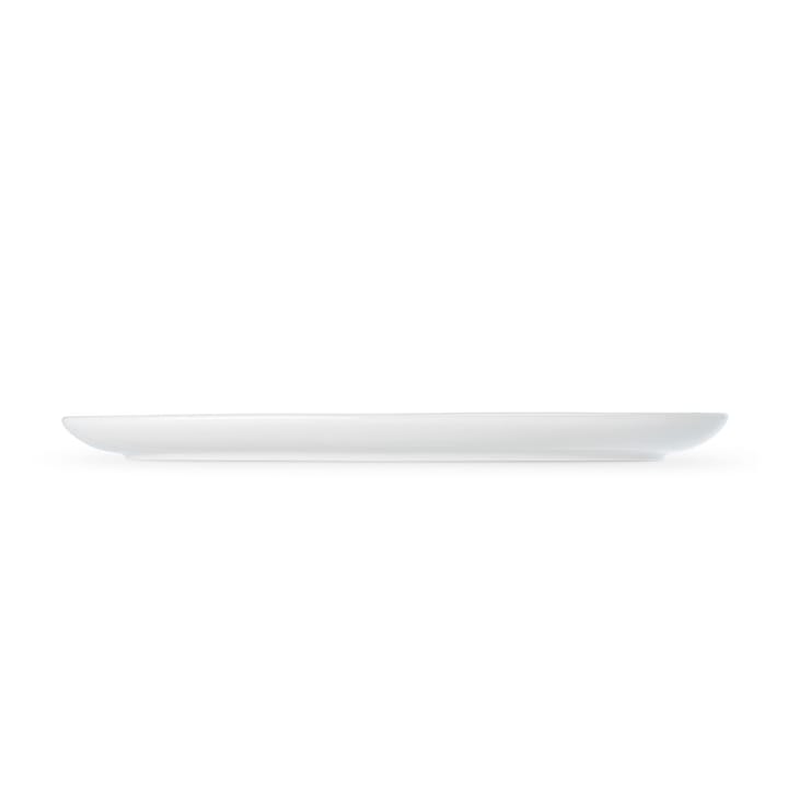 Blueline fat ovalt 37 cm, Hvit-blå Royal Copenhagen