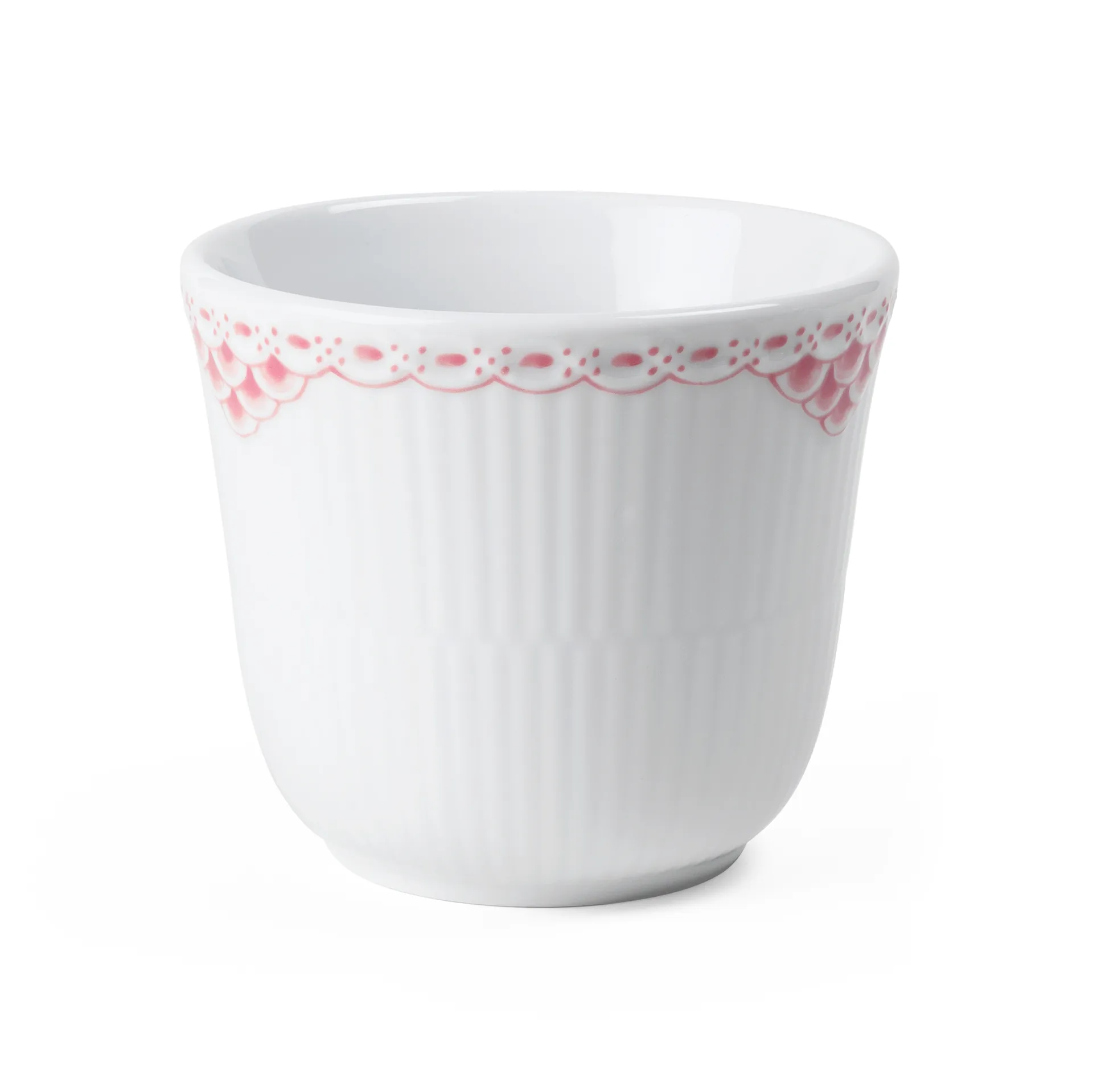 Coral Lace termokopp 26 cl, Korall-hvit Royal Copenhagen