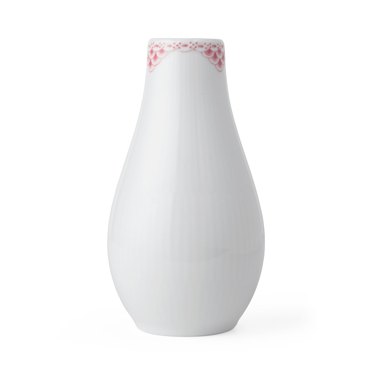 Bilde av Royal Copenhagen Coral Lace vase 185 cm Korall-hvit