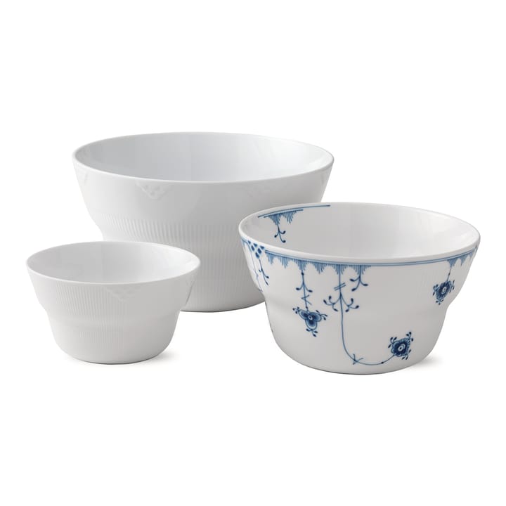 Elements Mix skåler 3-stk., 65 cl-160 cl-320 cl Royal Copenhagen
