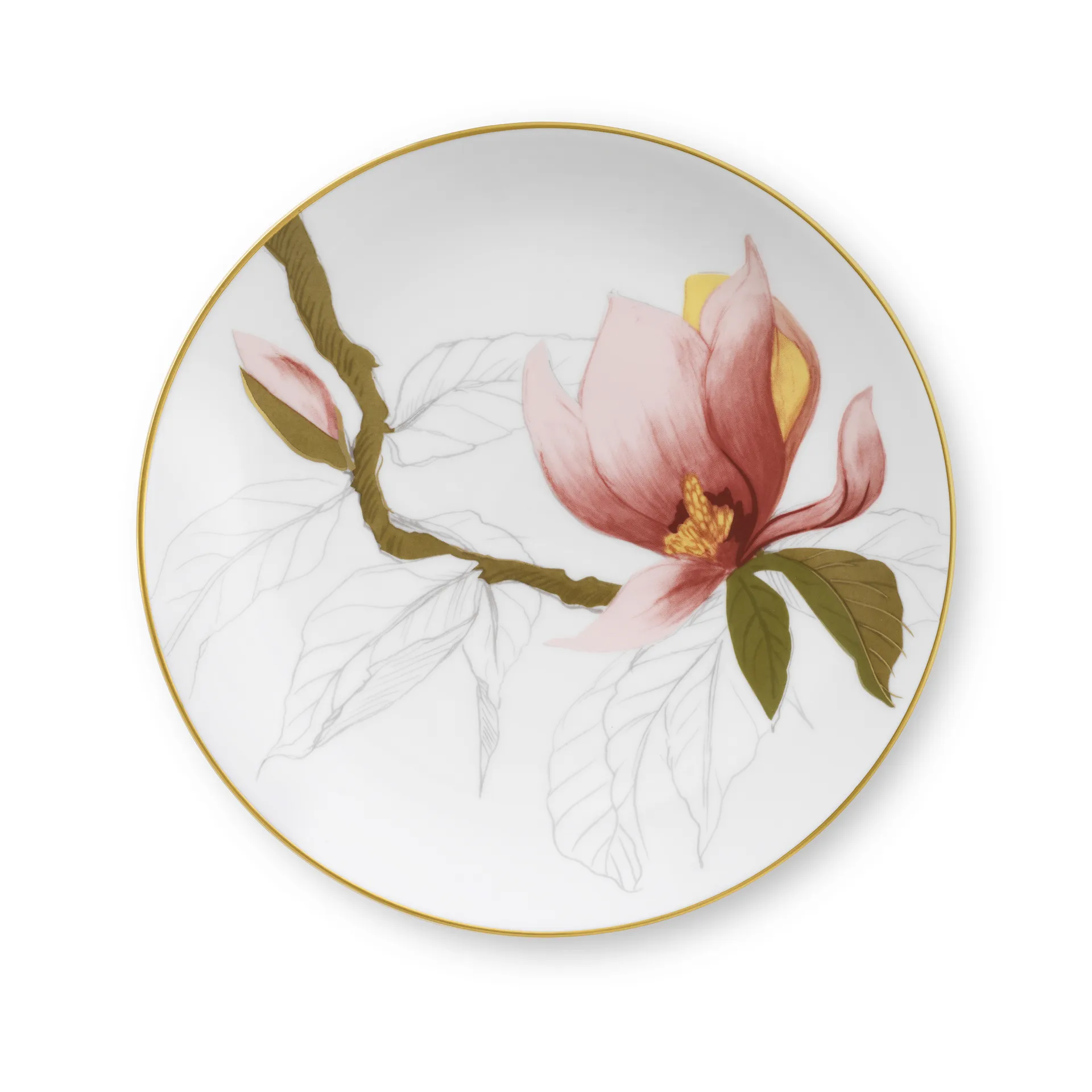 Flora tallerken Ø19 cm, Magnolia Royal Copenhagen
