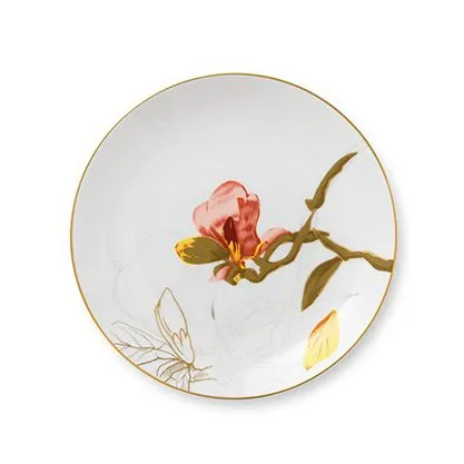 Flora tallerken diameter 22 cm, magnolia Royal Copenhagen